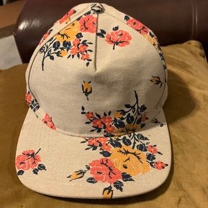 Obey Propaganda Floral Adjustable Cap